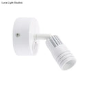 GobekUsa Contemporary Metal Wall Mounted LED Sconce Light in Black/White - Warm/White Light