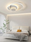 GobekUsa Circles LED Ceiling Lights Modern Minimalism Dimmable Bedroom Lamp Fixtures