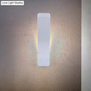 GobekUsa Sleek Metallic Bend Wall Mounted LED Wall Lamp for Corridor with Warm/White Lighting