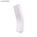GobekUsa Sleek Metallic Bend Wall Mounted LED Wall Lamp for Corridor with Warm/White Lighting