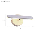 GobekUsa Modern Aluminum LED Vanity Wall Light for Bathroom - Natural/Warm Light