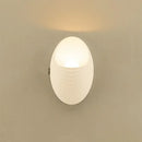 GobekUsa White Nordic Style LED Wall Sconce - Shaded Acrylic Corridor Light Fixture