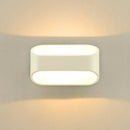 GobekUsa White Nordic Style LED Wall Sconce - Shaded Acrylic Corridor Light Fixture