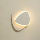 GobekUsa White Nordic Style LED Wall Sconce - Shaded Acrylic Corridor Light Fixture