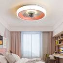 GobekUsa 50CM Ceiling Fan Light with Invisible Blades, Silent Operation for Bedroom, Living Room