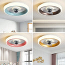 GobekUsa 50CM Ceiling Fan Light with Invisible Blades, Silent Operation for Bedroom, Living Room