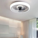 GobekUsa 50CM Ceiling Fan Light with Invisible Blades, Silent Operation for Bedroom, Living Room