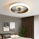 GobekUsa 50CM Ceiling Fan Light with Invisible Blades, Silent Operation for Bedroom, Living Room