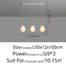 GobekUsa Bear Bedroom Wall Lamp: Modern Chandelier for Living Room, Study & Dining Room