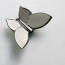 Modern white paper butterfly wall mount kids room 3d art by Decorbites
