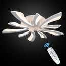 GobekUsa Acrylic LED Chandelier RC Dimming Modern Ceiling Lamp for Living Dining Room