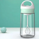 Modern white & pink electric protein shaker kitchen vortex mixer cup by Decorbites