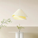 GobekUsa E27 Fabric Chandelier Modern Bedroom LED Pendant Lights Nordic Decor Hanging Lamp