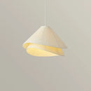 GobekUsa E27 Fabric Chandelier Modern Bedroom LED Pendant Lights Nordic Decor Hanging Lamp