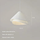 GobekUsa E27 Fabric Chandelier Modern Bedroom LED Pendant Lights Nordic Decor Hanging Lamp