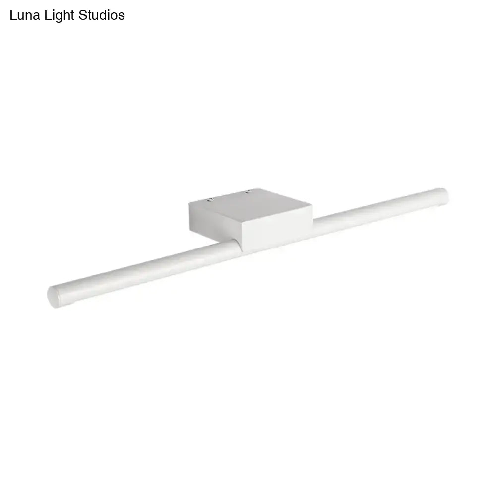 GobekUsa Pole Vanity Lighting: Modern LED Wall Mount Light in Warm/White, Multiple Length Options