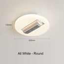 GobekUsa Bladeless Ceiling Fan Light with LED, 3 Color, 6 Speeds Silent Operation