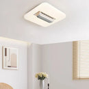 GobekUsa Bladeless Ceiling Fan Light with LED, 3 Color, 6 Speeds Silent Operation