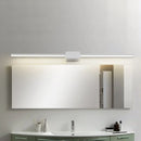 GobekUsa Minimalist White Iron Wall Sconce - LED Vanity Light in Warm/White - 16/ 23.5/ 31.5 Inches Long