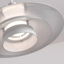 GobekUsa Gradient White Red UFO Pendant Light | Adjustable Mid Century Chandelier