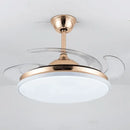 GobekUsa Ceiling Fans Light LED Remote Control DC Motor 36-48 Inch Cooling Summer Winter 110-220V