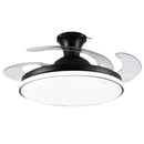 GobekUsa Ceiling Fans Light LED Remote Control DC Motor 36-48 Inch Cooling Summer Winter 110-220V