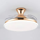 GobekUsa Ceiling Fans Light LED Remote Control DC Motor 36-48 Inch Cooling Summer Winter 110-220V