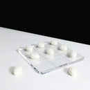 GobekUsa Acrylic Tic-Tac-Toe Chessboard Set with Resin Pieces