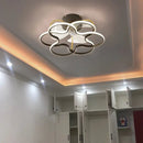GobekUsa LED Ceiling Fan with Remote Control, Modern Silent Lighting Fixture for Bedroom and Dining Room