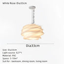 GobekUsa CARMINA Rose Flower Pendant Lights for Kitchen Bedroom Living Room