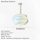 GobekUsa CARMINA Rose Flower Pendant Lights for Kitchen Bedroom Living Room