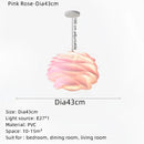 GobekUsa CARMINA Rose Flower Pendant Lights for Kitchen Bedroom Living Room