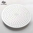 GobekUsa 16" Round Rainfall Shower Head Stainless Steel Ultrathin Chrome Finish Showerhead