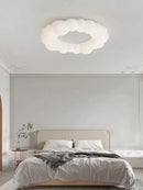 GobekUsa Cloud Living Room Ceiling Lamp Bedroom Light Simple Restaurant Designer Atmospheric Cream Wind