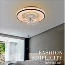 GobekUsa LED Ceiling Fan: Modern Scandinavian Invisible Design for Living Room, Bedroom & Restaurant