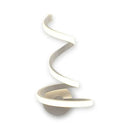 GobekUsa Spiral Acrylic LED Wall Sconce - Modern Single Light in Warm/White/Natural Light