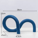 GobekUsa Abstract Twisted Knot Sculpture for Room Aesthetics Decor