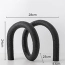 GobekUsa Abstract Twisted Knot Sculpture for Room Aesthetics Decor