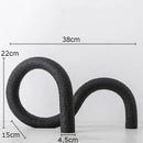 GobekUsa Abstract Twisted Knot Sculpture for Room Aesthetics Decor