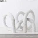 GobekUsa Abstract Twisted Knot Sculpture for Room Aesthetics Decor