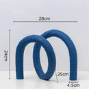 GobekUsa Abstract Twisted Knot Sculpture for Room Aesthetics Decor