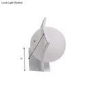 GobekUsa Modern White Sphere Opal Glass Kitchen Wall Sconce with 1 Light