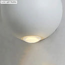 GobekUsa Modern 2-LED Up/Down Wall Light Fixture - Aluminum White Sconce Light for Outdoor Use in Warm/White