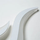 GobekUsa Flame Shaped LED Wall Mounted Light - Decorative Acrylic Sconce for Corridors (White)
