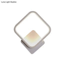 GobekUsa Modern LED Bedside Wall Light - Aluminum Minimalistic Sconce Lighting in Black/White, 8"/10"/12.5" Dia