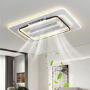 GobekUsa Bladeless LED Ceiling Fan Light: Modern Invisible Fan Lamp for Bedroom & Living Room