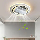GobekUsa Bladeless LED Ceiling Fan Light: Modern Invisible Fan Lamp for Bedroom & Living Room