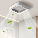 GobekUsa Bladeless Ceiling Fan Light Remote Control LED Circulator for Bedroom Living Room
