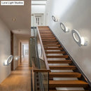 GobekUsa Minimalist Aluminum LED Wall Sconce in Circle/Square Shape - Warm/Natural Lighting