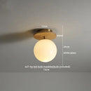 GobekUsa Ceramic Wood LED Ceiling Light for Modern Indoor Lighting